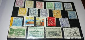 Stamps: Magnífico lote 20 sellos Finlandia , distintas épocas.